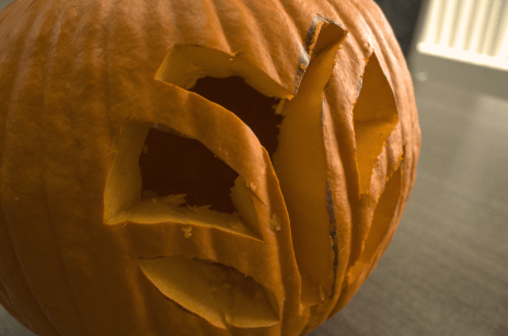 knife safety is important when carving pumpkins 