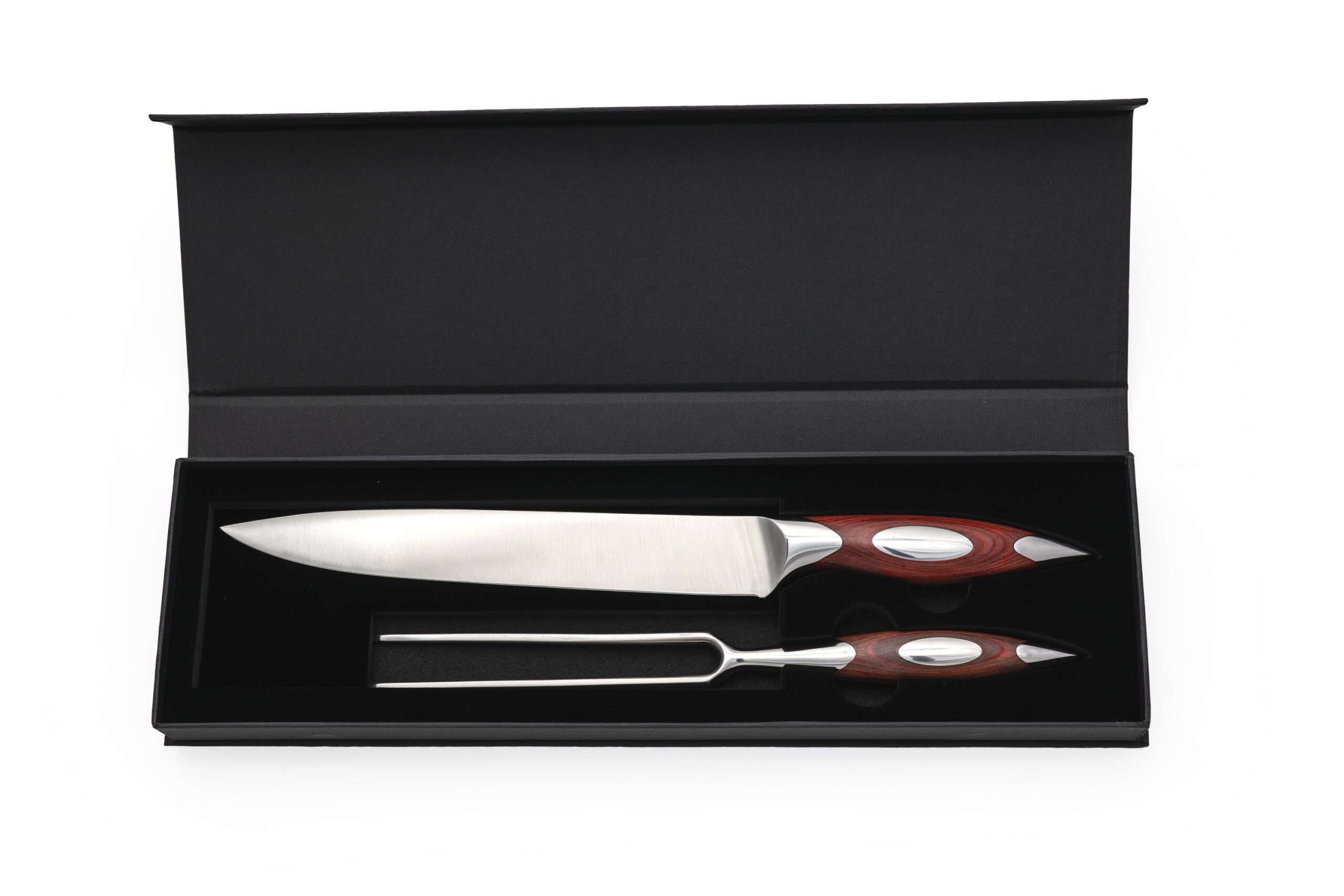 2 Classic carving set in black card box